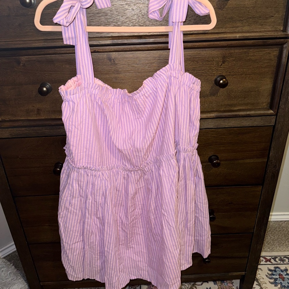 Pink lily Striped Dress